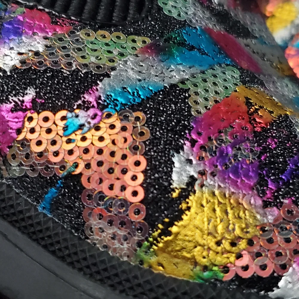 Betsey Johnson Multi-Color Moto Bootie - Picture 5 of 9